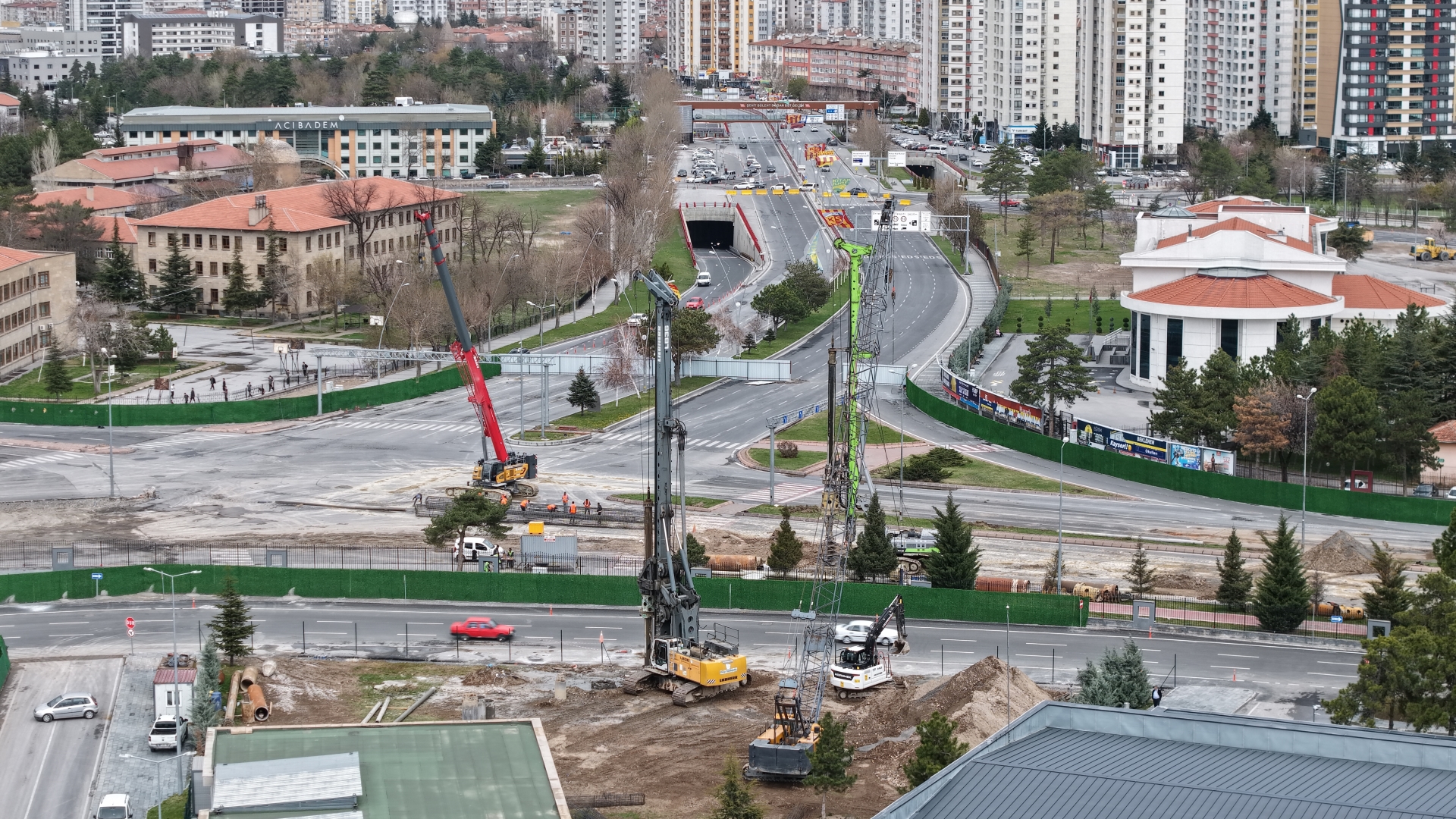 Büyükşehir’in Kartal Katlı Kavşağı Projesi’nde Yoğun Mesai: Kayseri’de Ulaşımın Geleceği İnşa Ediliyor