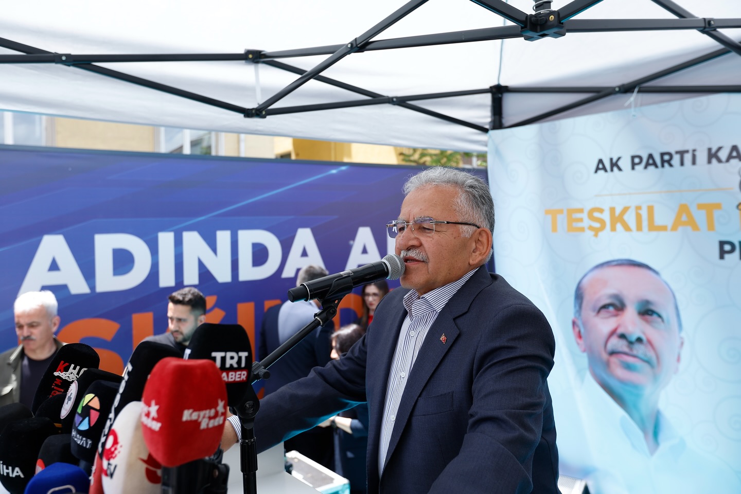 Başkan Büyükkılıç, AK Parti ve MHP Teşkilatıyla Bayramlaştı