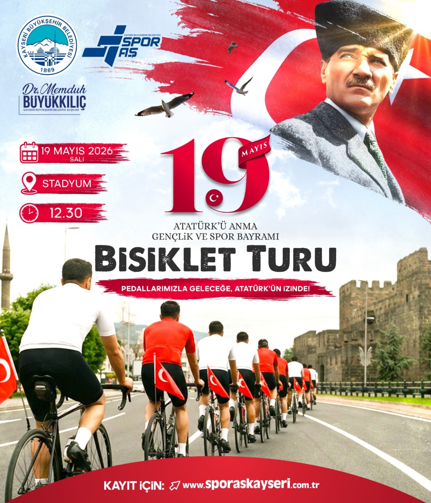 Büyükşehir’den 19 Mayıs’a Özel Üç Dev Organizasyon