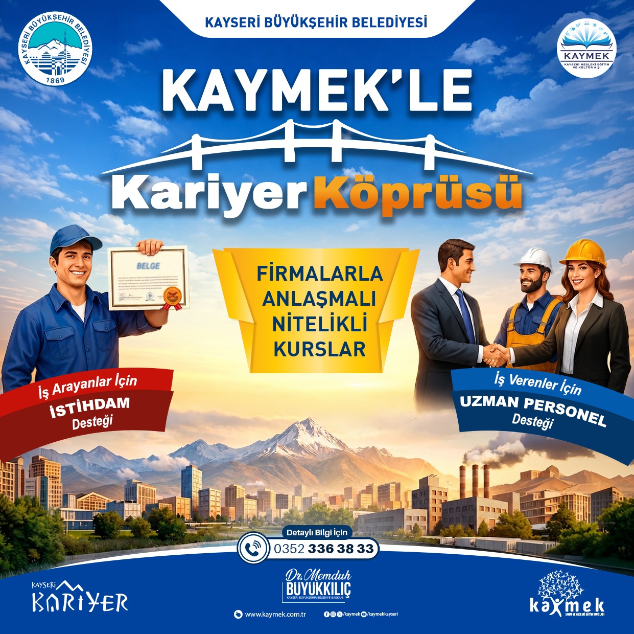 Büyükşehir’den İstihdama Güçlü Hamle: “Kariyer Köprüsü”