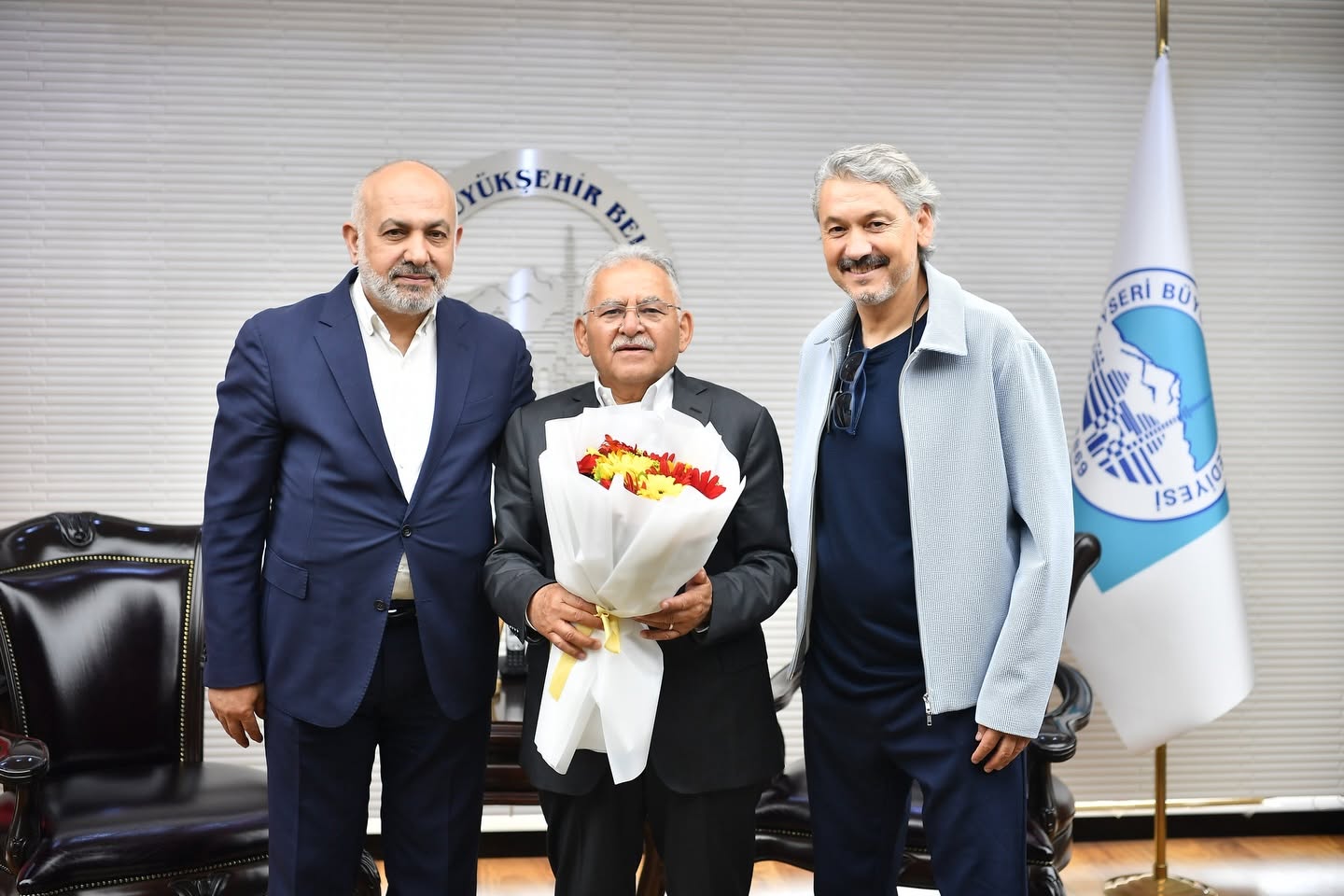 Kayserispor Yeni Yönetiminden Başkan Büyükkılıç’a Ziyaret