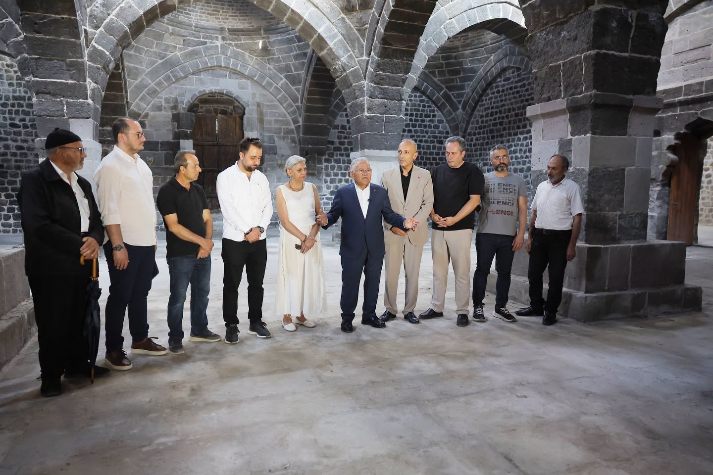 Başkan Büyükkılıç’tan, Restorasyonu Tamamlanan 5 Asırlık Bedesten’de İnceleme