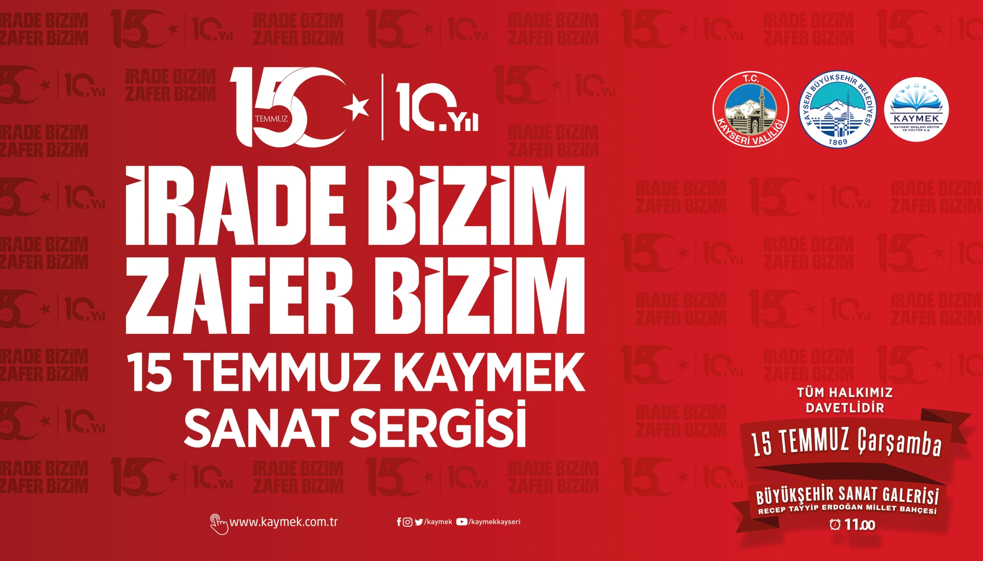 KAYMEK'ten 15 Temmuz Ruhunu Sanatla Yaşatacak Anlamlı Sergi