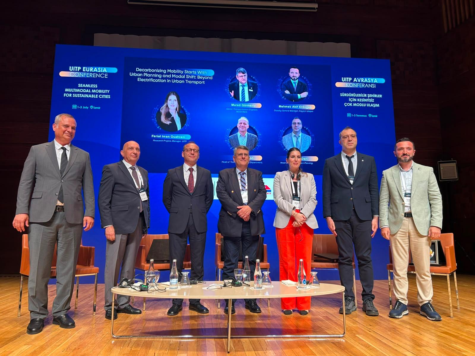 Kayseri’nin Düşük Karbonlu Ulaşım Vizyonu UITP Konferansı’nda İlgi Gördü