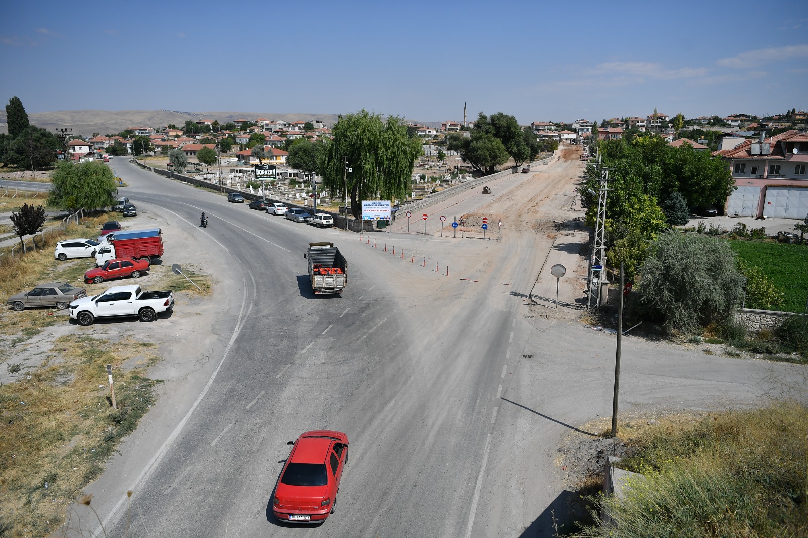 Büyükşehir, Buğdaylı-Kızık Yolunda Yenileme Çalışmalarına Başladı