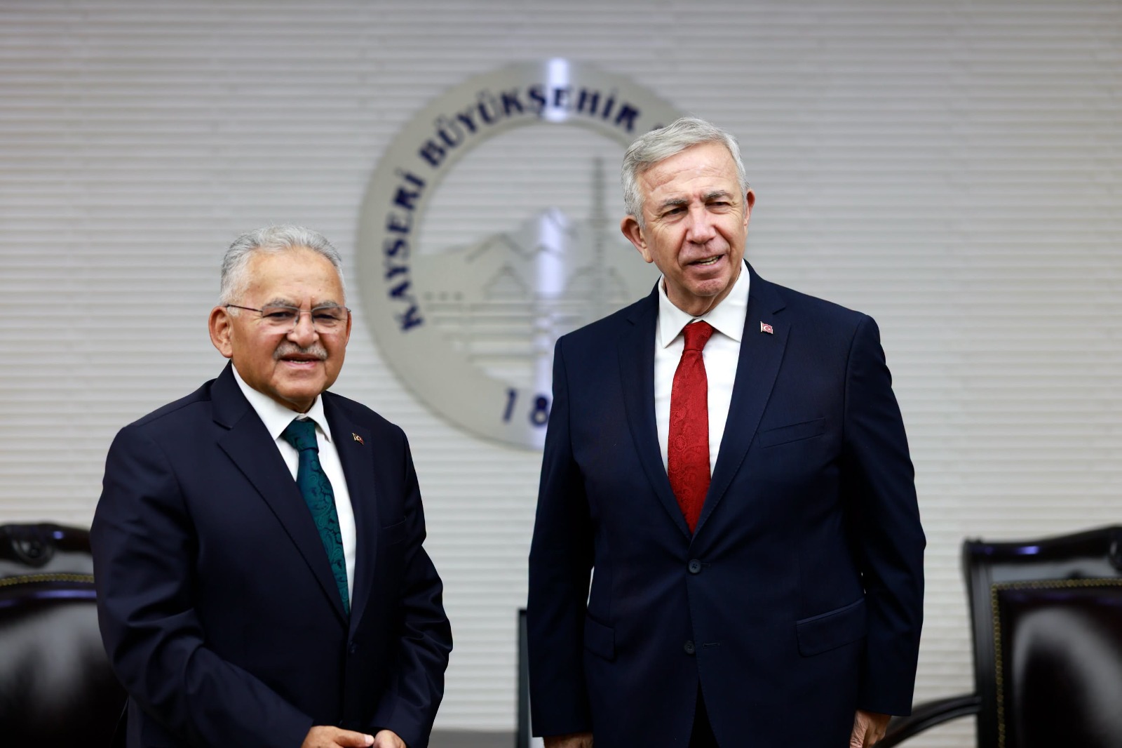 Tarihi Kentler Birliği Başkanı Yavaş’tan Başkan Büyükkılıç’a Ziyaret