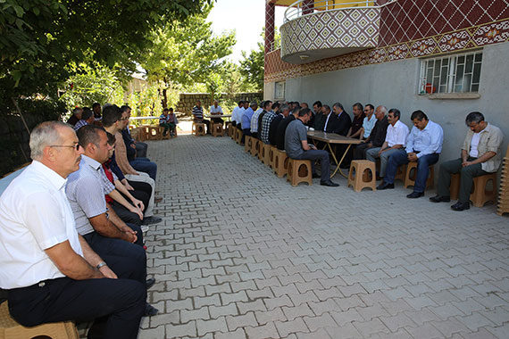 Başkan Çelik'ten Taziye Ziyareti