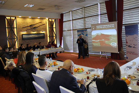Turizm Yazarları Erciyes'e Hayran Kaldı